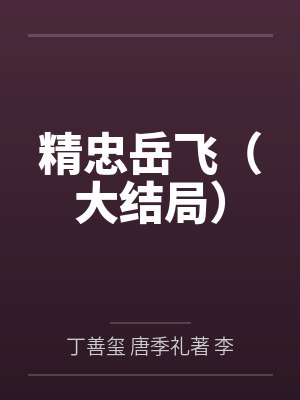精忠岳飞(大结局)